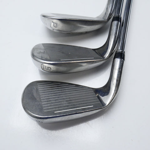 Used Cobra AMP Cell Silver Iron Set / 4 - PW / Regular Flex