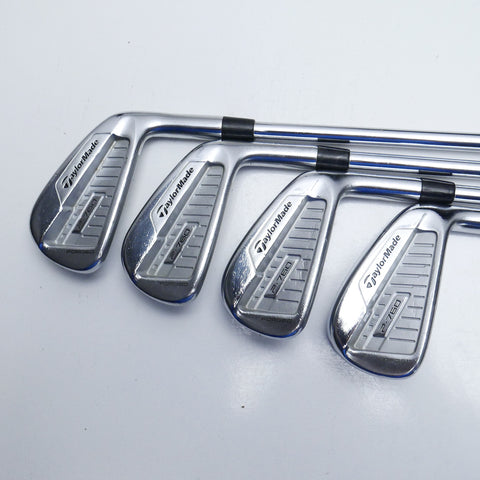 Used TaylorMade P760 Iron Set / 4 - PW / Stiff Flex