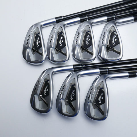 Used Callaway Apex 21 Iron Set / 5 - PW + AW / Stiff Flex