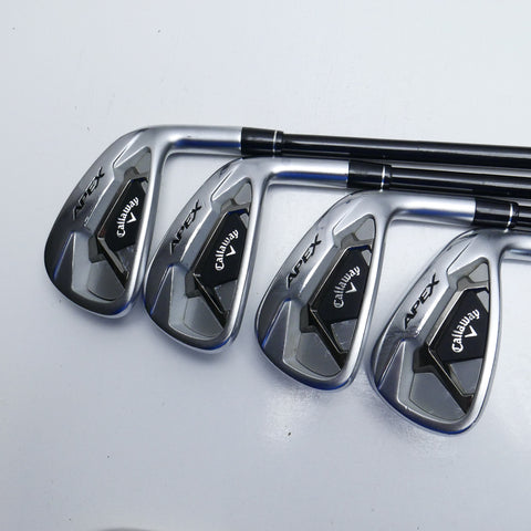 Used Callaway Apex 21 Iron Set / 5 - PW + AW / Stiff Flex