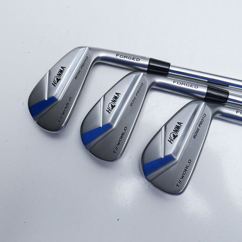 Used Honma TW Rose Proto Iron Set / 5 - PW / Stiff Flex