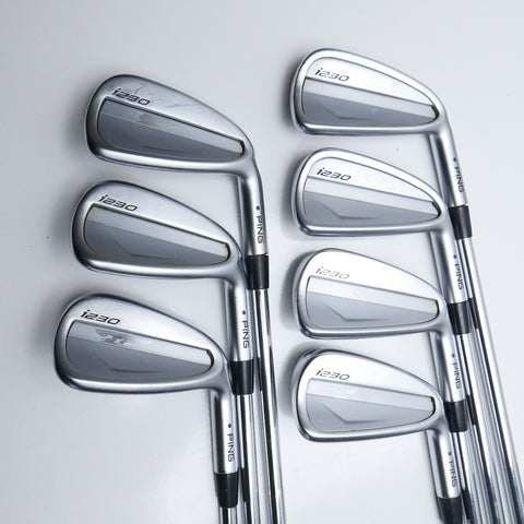 Used Ping i230 Iron Set / 4 - PW / Stiff Flex