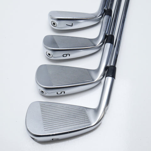 Used Ping i230 Iron Set / 4 - PW / Stiff Flex