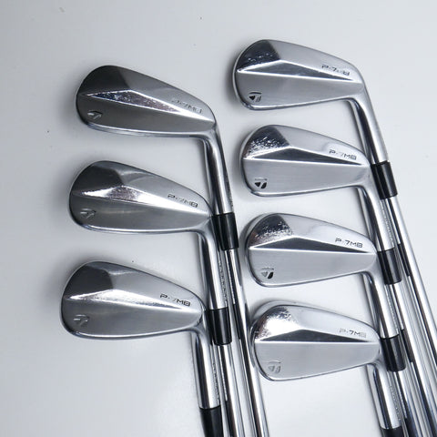 Used TaylorMade P7MB 2020 Iron Set / 4 - PW / Stiff Flex