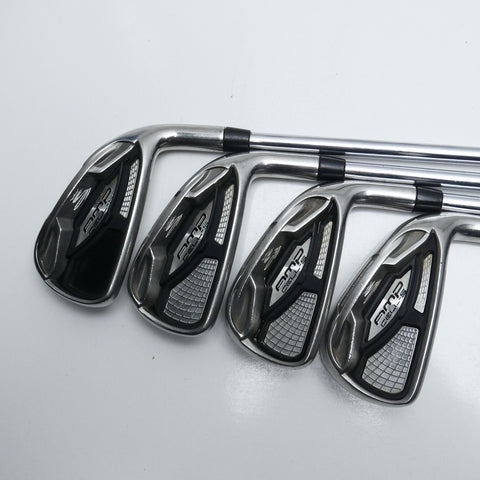 Used Cobra AMP Cell Silver Iron Set / 4 - PW / Regular Flex