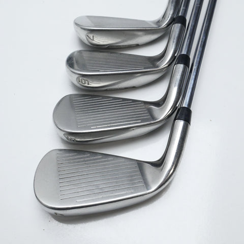 Used Cobra AMP Cell Silver Iron Set / 4 - PW / Regular Flex