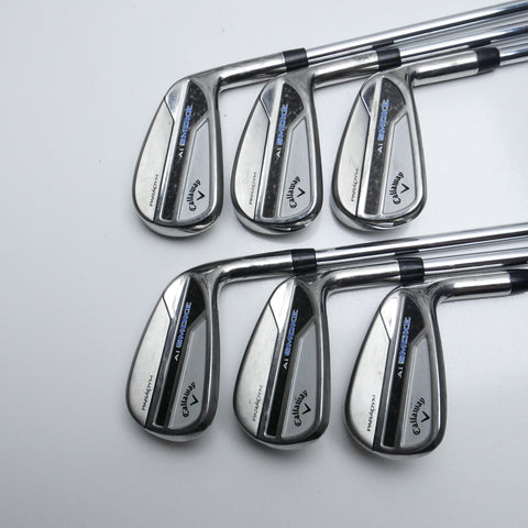 Used Callaway Paradym Ai Smoke Iron Set / 5 - PW / Regular Flex