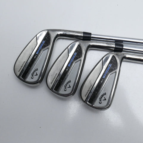 Used Callaway Paradym Ai Smoke Iron Set / 5 - PW / Regular Flex