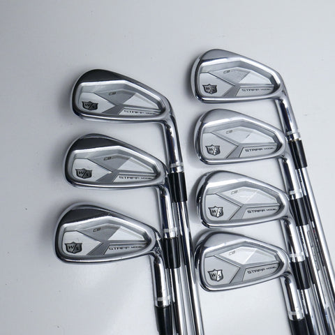 Used Wilson Staff Model CB Iron Set / 4 - PW / Stiff Flex