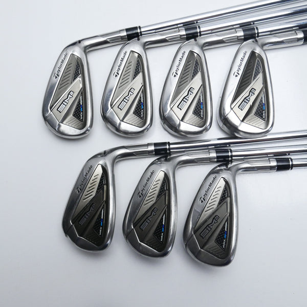 Used TaylorMade Sim2 Max Iron Set / 4 - PW / Stiff Flex