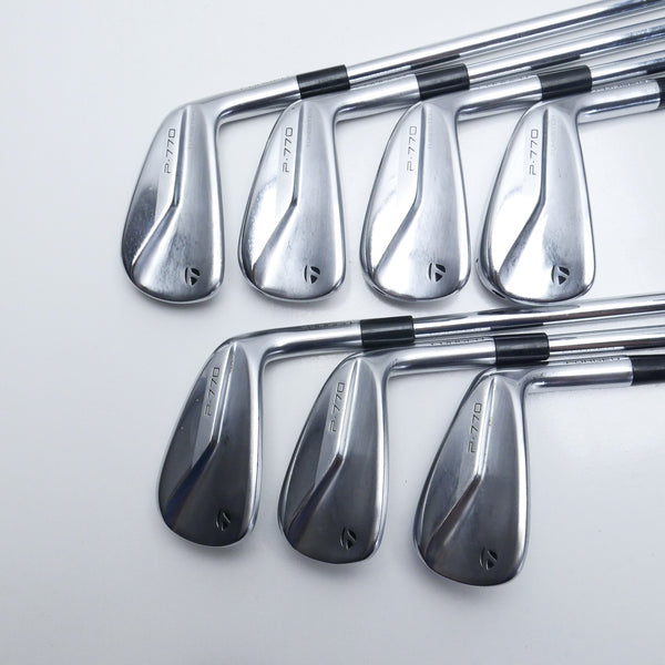Used TaylorMade P770 2020 Iron Set / 4 - PW / Stiff Flex