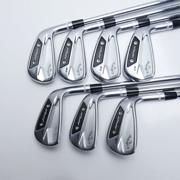 Used Callaway Apex CB 24 Iron Set / 4 - PW / Stiff Flex