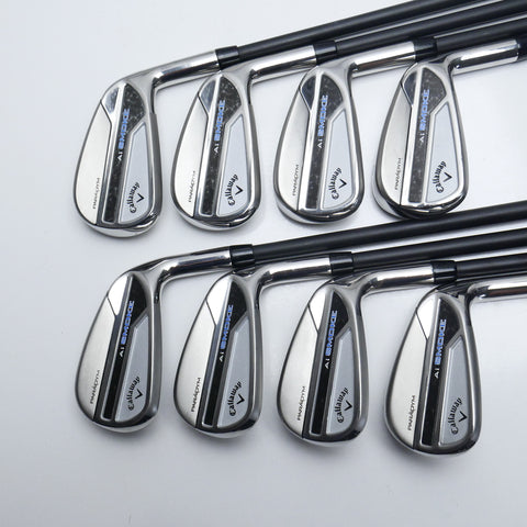 Used Callaway Paradym Ai Smoke Iron Set / 4 - PW + AW / Regular Flex