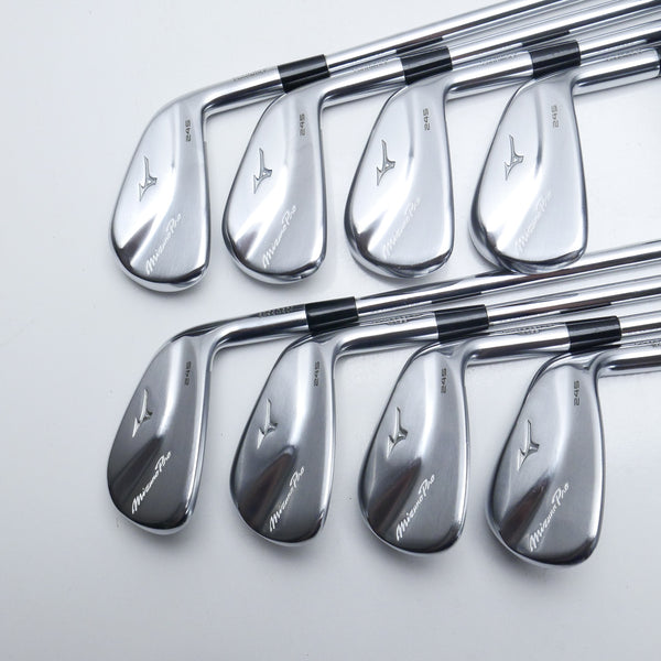 Used Mizuno Pro 245 Iron Set / 4 - PW + GW / Stiff Flex