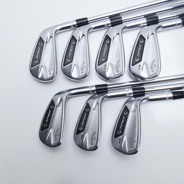 Used Callaway Apex CB 24 Iron Set / 5 - 10 + 11 / Stiff Flex