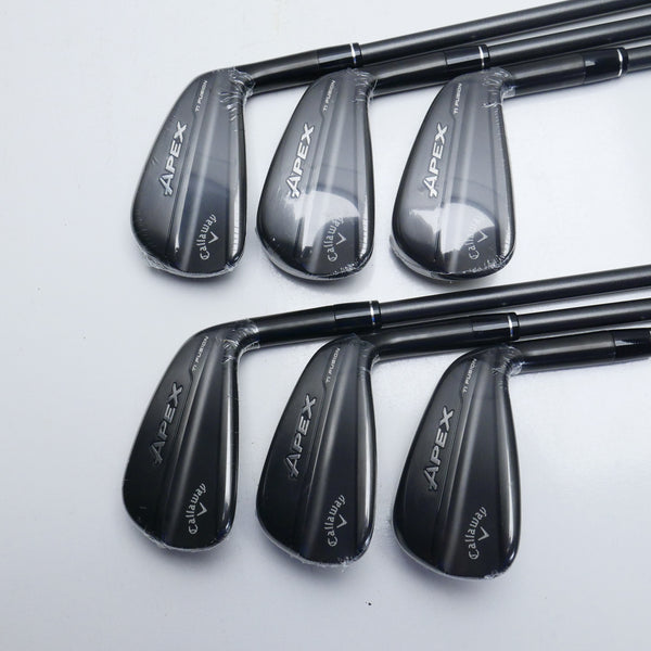 NEW Callaway Apex Ti Fusion Iron Set / 5 - PW / Regular Flex