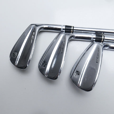 Used Wilson FG Forged Tour & FG62 Combo Iron Set / 4 - PW / Stiff Flex
