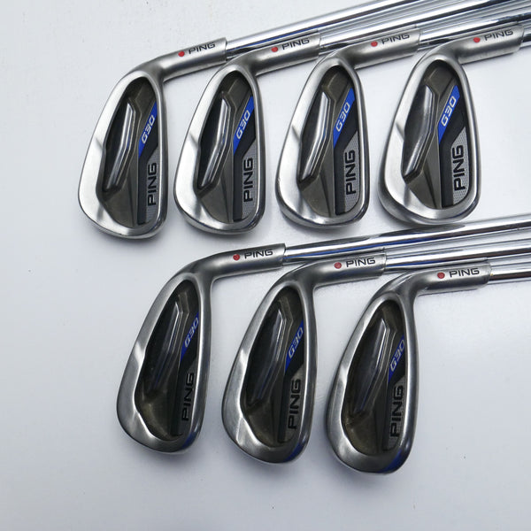 Used Ping G30 Iron Set / 5 - SW / Regular Flex