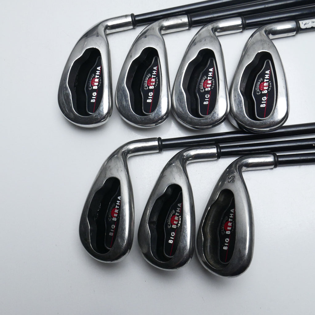 Used Callaway Big Bertha 2004 Iron Set / 5 - SW / Firm Flex