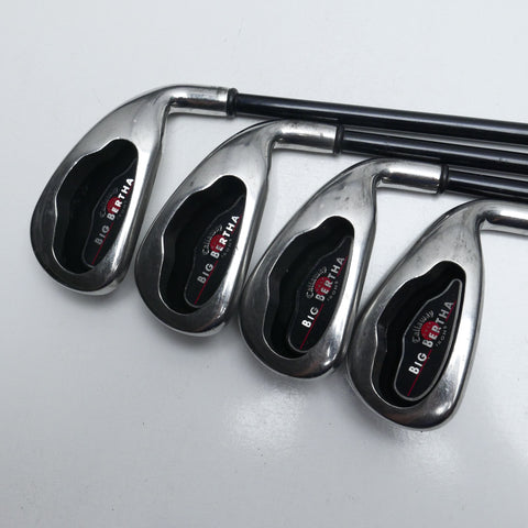 Used Callaway Big Bertha 2004 Iron Set / 5 - SW / Firm Flex