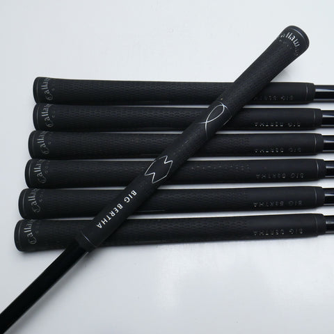 Used Callaway Big Bertha 2004 Iron Set / 5 - SW / Firm Flex