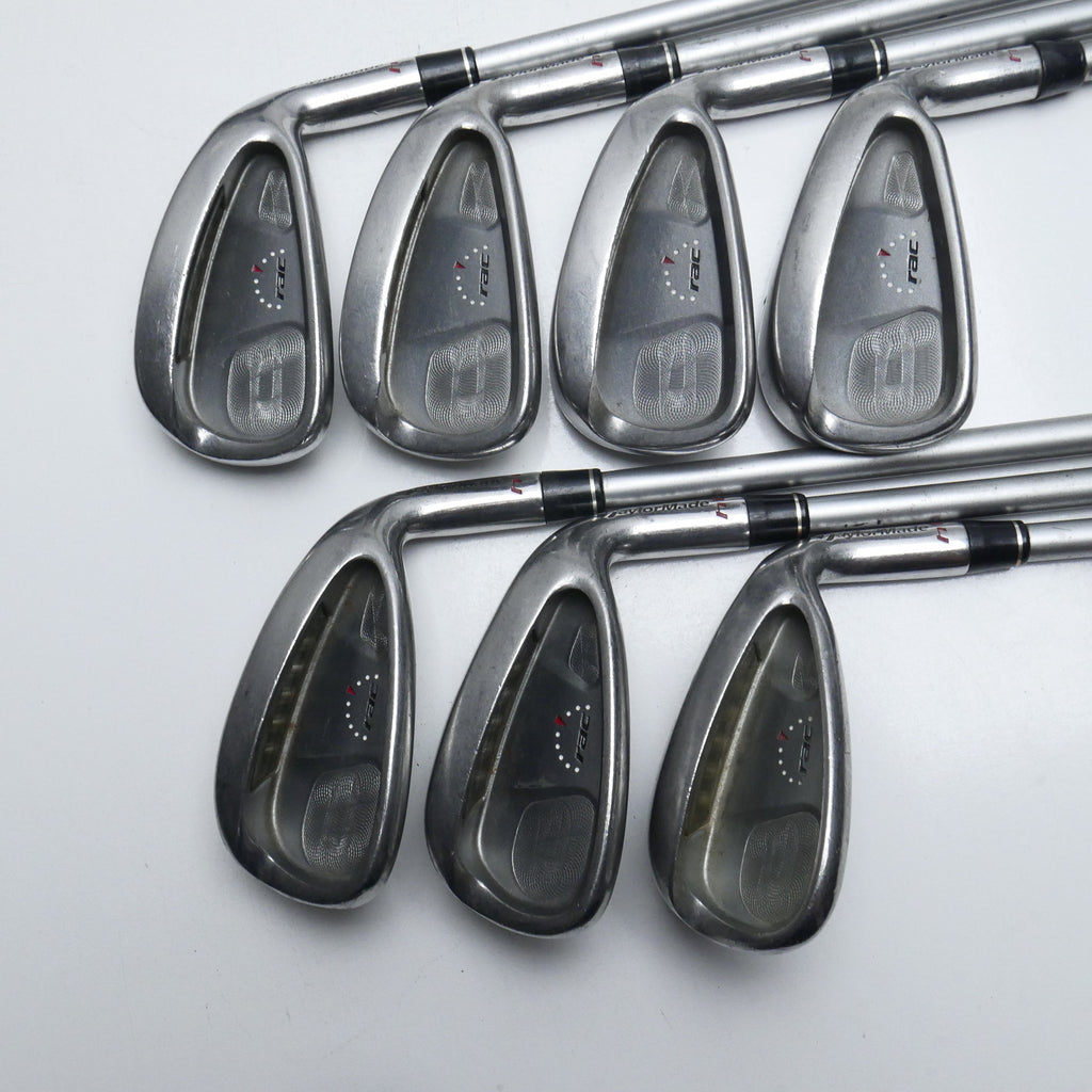 Used TaylorMade RAC HT Iron Set / 4 - 9 IRON + GW / Regular Flex