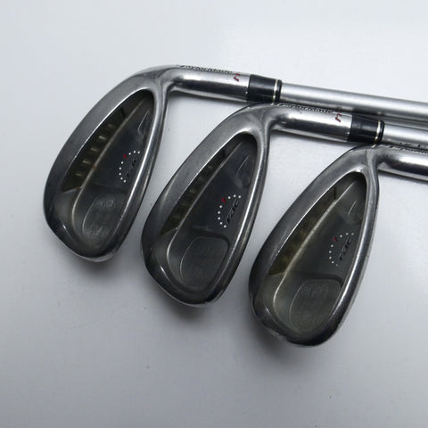 Used TaylorMade RAC HT Iron Set / 4 - 9 IRON + GW / Regular Flex