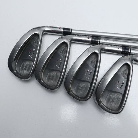 Used TaylorMade RAC HT Iron Set / 4 - 9 IRON + GW / Regular Flex