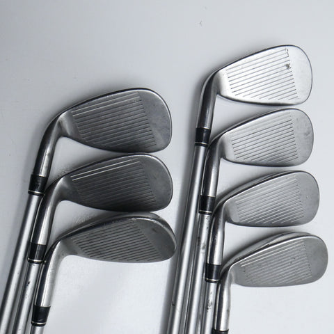 Used TaylorMade RAC HT Iron Set / 4 - 9 IRON + GW / Regular Flex