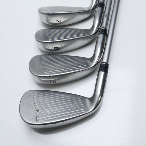 Used TaylorMade RAC HT Iron Set / 4 - 9 IRON + GW / Regular Flex