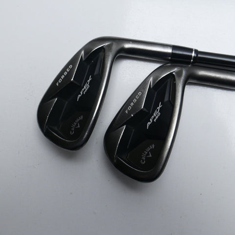 Used Callaway Apex Pro Smoke Iron Set / 5 - 9 IRON / Regular Flex
