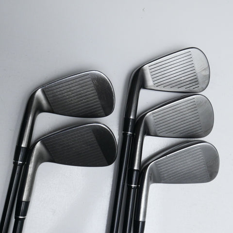 Used Callaway Apex Pro Smoke Iron Set / 5 - 9 IRON / Regular Flex