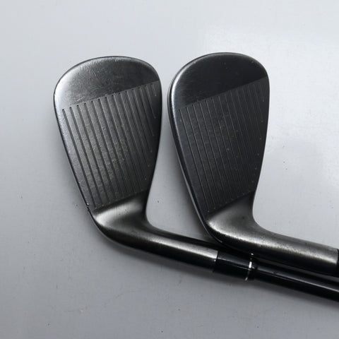 Used Callaway Apex Pro Smoke Iron Set / 5 - 9 IRON / Regular Flex