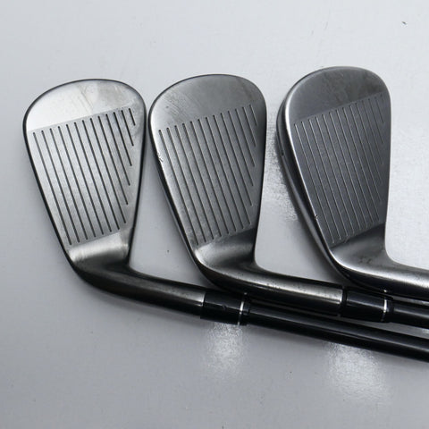 Used Callaway Apex Pro Smoke Iron Set / 5 - 9 IRON / Regular Flex