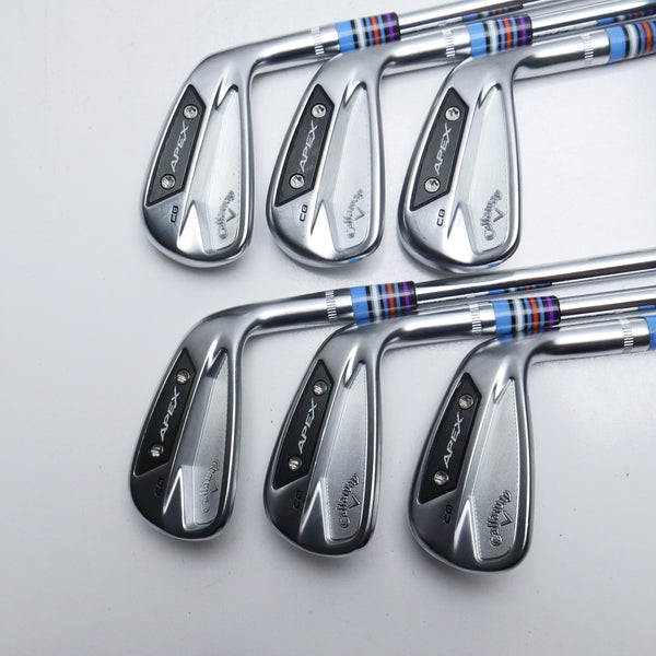 Used Callaway Apex CB 24 Iron Set / 5 - PW / Stiff Flex