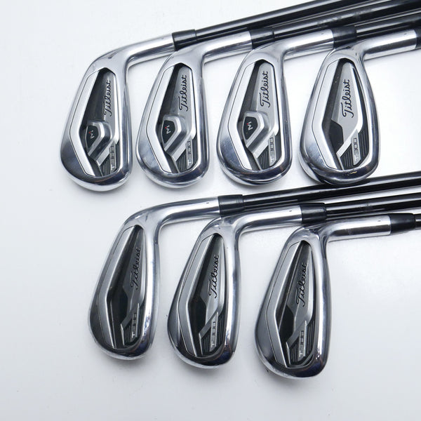 Used Titleist T300 2021 Iron Set / 5 - PW + 48° / A Flex
