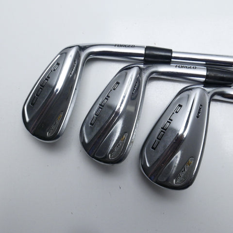 Used Cobra Fly-Z Pro Iron Set / 4 - PW / Stiff Flex