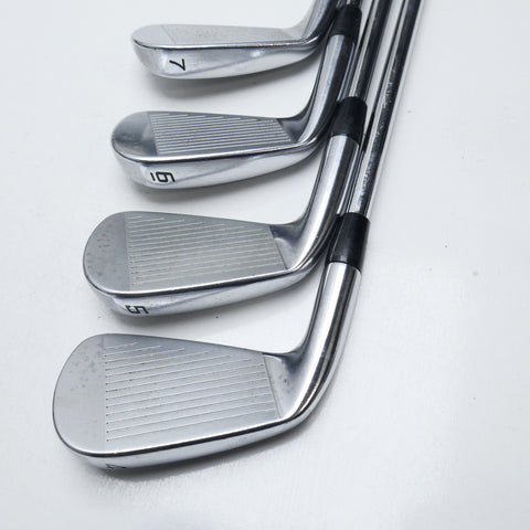 Used Cobra Fly-Z Pro Iron Set / 4 - PW / Stiff Flex