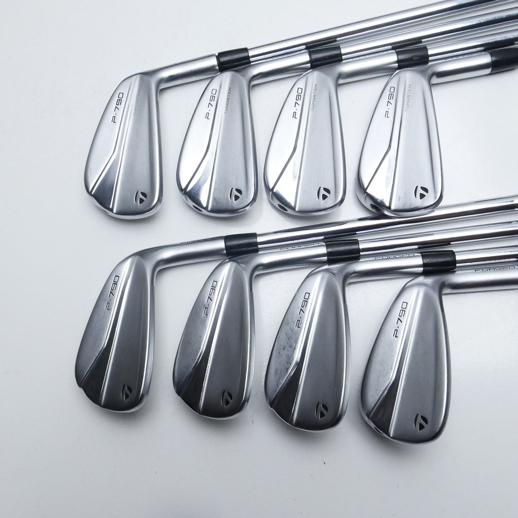 Used TaylorMade P790 2021 Iron Set / 4 - PW + GW / Stiff Flex