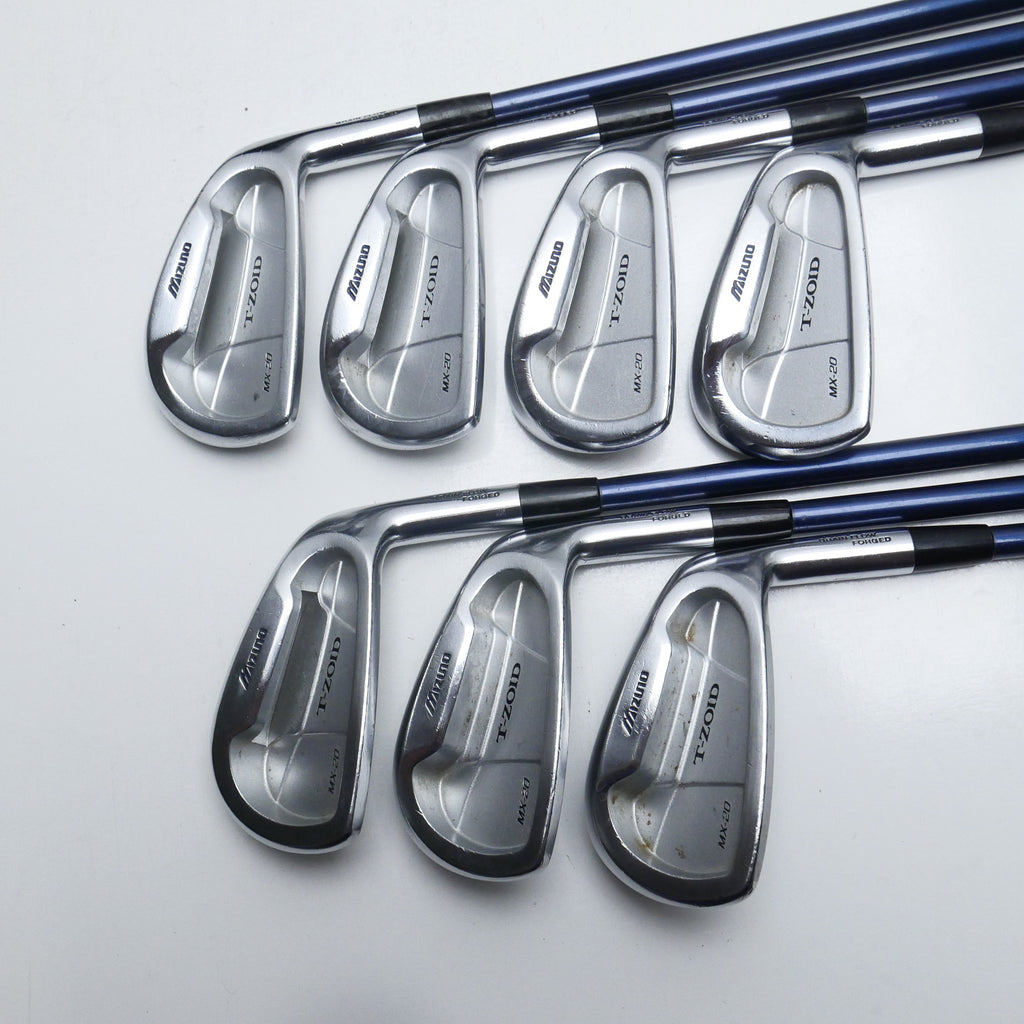 Used Mizuno MX-20 Iron Set / 3 - 9 IRON / Regular Flex