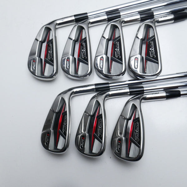 Used Titleist AP1 710 Iron Set / 4 - PW / Regular Flex