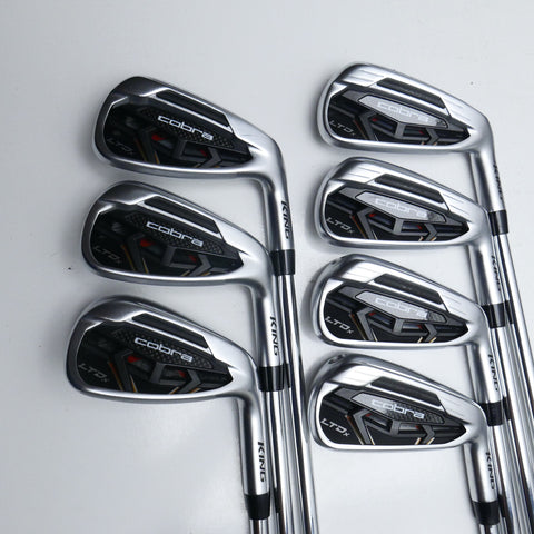 Used Cobra LTDx Iron Set / 4 - PW / Regular Flex