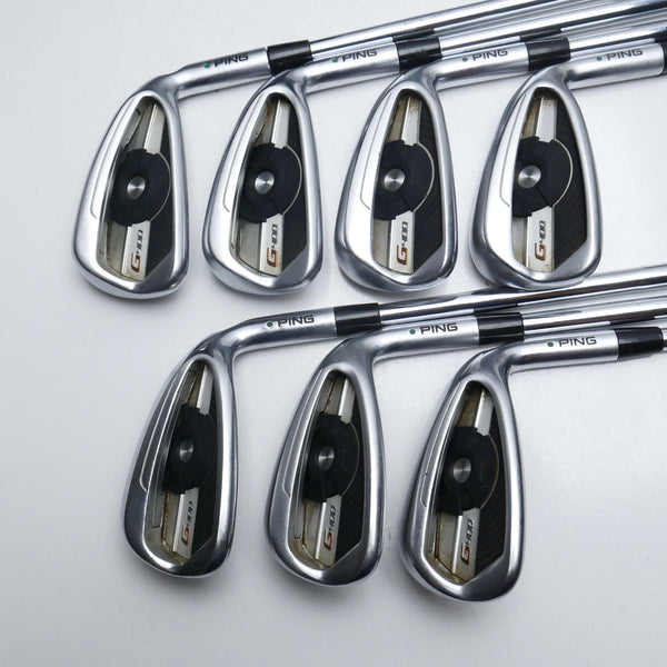 Used Ping G400 Iron Set / 5 - PW + UW / X-Stiff Flex
