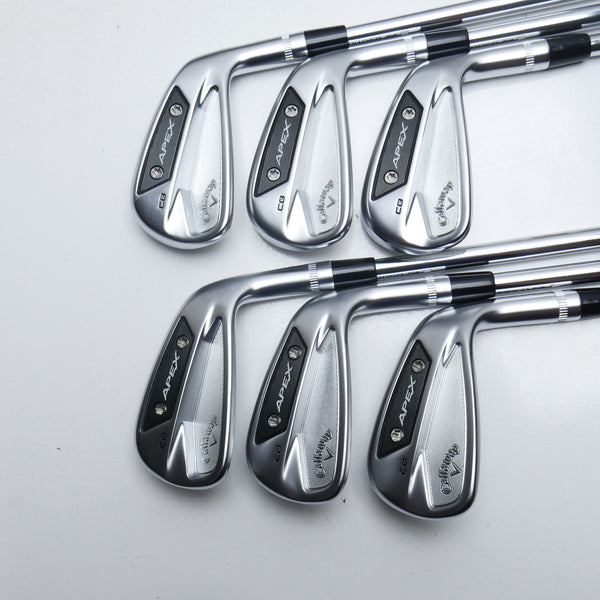 Used Callaway Apex CB 24 Iron Set / 5 - PW / Stiff Flex