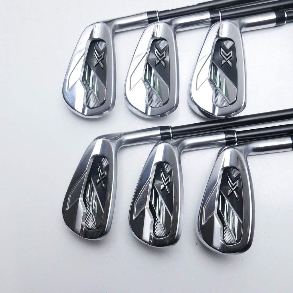 Used XXIO X Forged 2022 Iron Set / 6 - PW + AW / Regular Flex