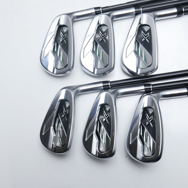 Used XXIO X Forged 2022 Iron Set / 6 - PW + AW / Regular Flex