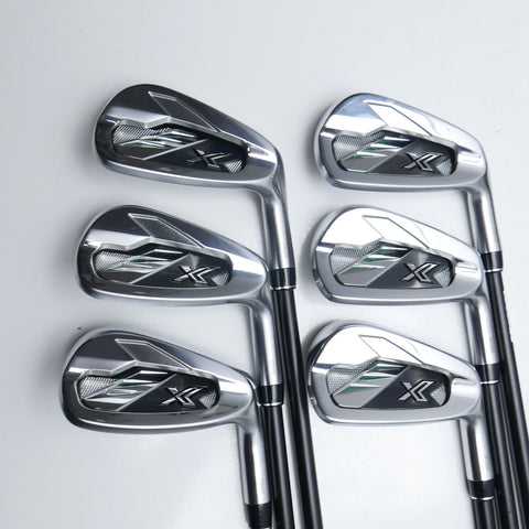 Used XXIO X Forged 2022 Iron Set / 6 - PW + AW / Regular Flex