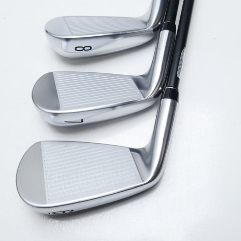 Used XXIO X Forged 2022 Iron Set / 6 - PW + AW / Regular Flex