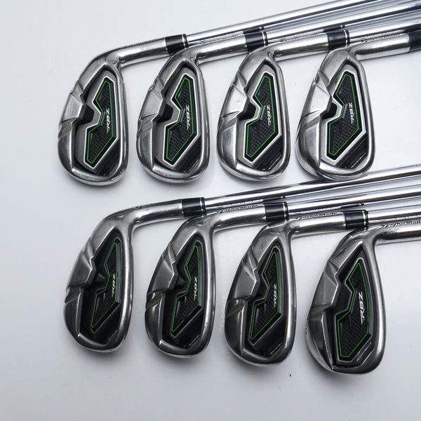Used TaylorMade RBZ Iron Set / 4 - PW + AW / Regular Flex