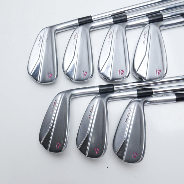 Used TaylorMade P790 2021 Iron Set / 5 - PW + AW / Regular Flex